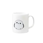 ゆらなんめがねのシマエナガ Mug :right side of the handle