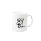 ☆TAMAGOGO☆の☆FUUSENMOTUUSAHI☆ Mug :right side of the handle