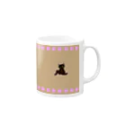 nob999のねこちゃんの2 Mug :right side of the handle