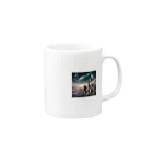 rinn22の動物王国 Mug :right side of the handle