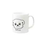 こいぬしょっぷのこいぬ(きゅん)のマグカップ Mug :right side of the handle