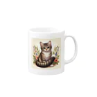 お猫様グッズのお猫様グッズ Mug :right side of the handle