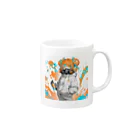 AI404のスプラッシュ Mug :right side of the handle