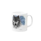 MayuのWolf Mug :right side of the handle