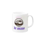 araakii@꧁THE DOGRUN꧂のTHE DOGRUN CAR Mug :right side of the handle