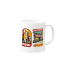 MOONY'S Wine ClosetのClassic Vino Mug :right side of the handle