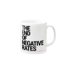 Activeindex( ˘ω˘)のThe End of Negative Rates Mug :right side of the handle