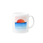 1103-1205のsunset 18:10 yokohama Mug :right side of the handle