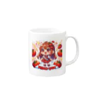 bottaの可愛い、トマト、RIKO-PIN入り Mug :right side of the handle