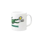 ヒロシオーバーダイブのNOMISKE（飲み助） Mug :right side of the handle