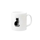 酒太郎の🐈‍⬛ Mug :right side of the handle