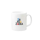 SAKKA ZAKKAのSAKKA ZAKKA Mug :right side of the handle