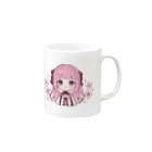 葉山そら　suzuri shopの聖桜ちゃん（カラフル） Mug :right side of the handle