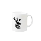 Bambooのdeer Mug :right side of the handle