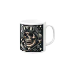 _Aloha_のskull Mug :right side of the handle