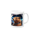 tsunatunaのカピバラ Mug :right side of the handle