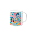 chillbee0416 (チルビー)のチルビー (koron) Mug :right side of the handle