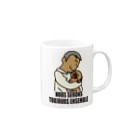 BEAM's STOREの【パパとわんこ（papa et chien)】Nous serons toujours ensemble. Mug :right side of the handle