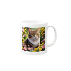 CaTsの冒険猫 Mug :right side of the handle