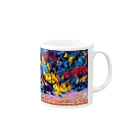 Try Anythingのフラワー グッズ Mug :right side of the handle