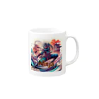 Sakura Sprit【桜魂】のJapanese Ninja Mug :right side of the handle