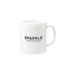 SPARKLEのSPARKLE-シンプル Mug :right side of the handle