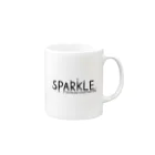 SPARKLEのSPARKLE-ドロップス Mug :right side of the handle