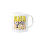 H.webPのAmaxsaイルカウォッチング-nostalgia Mug :right side of the handle