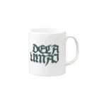 carl-carlのdela umai ロックロゴTシャツ Mug :right side of the handle