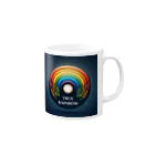 True RainbowのTrue Rainbow その1 Mug :right side of the handle