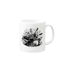 ニュートラルノードの♪Bursting Jazz Mug :right side of the handle