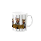 ANFANG のANFANG PRISON YORKIE Mug :right side of the handle