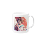 AQUAMETAVERSEの春風に舞う桜のような貴女 Marsa 106 Mug :right side of the handle