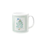 きんいろひとで(kin.iro.hitode)の8月30日生まれ Mug :right side of the handle