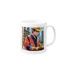 TakeKAKEのゼネコンくん Mug :right side of the handle