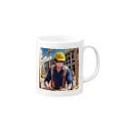 TakeKAKEのゼネコンくん-2 Mug :right side of the handle