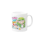 くろまるショップ【公式】の【東京サラダボウル】マグカップ【公式】 Mug :right side of the handle