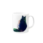 猫に恩返しのTORA Mug :right side of the handle