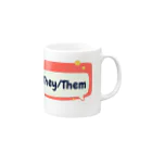 GG Voice & ActionのThey/Them Mug :right side of the handle