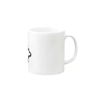 marunyashopのゆるキャラ Mug :right side of the handle