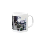 ぐるぐるどっかーんのおくしださん Mug :right side of the handle