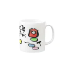 marumiのダルマシリーズ_だるま落とし Mug :right side of the handle