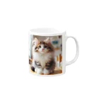 Creation CATのゴージャスCAT Mug :right side of the handle