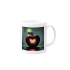 KazzunのThis is a Apple　3 Mug :right side of the handle