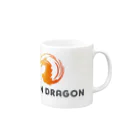 successmaniaのMOON DRAGON Mug :right side of the handle