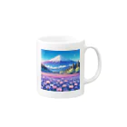 Qten369の日本の美しい風景 Mug :right side of the handle