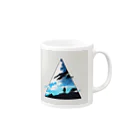 imasarakikenai2024のPyramid Mug :right side of the handle