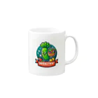 myojinのベジタリアン Mug :right side of the handle