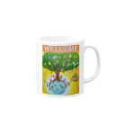 yoko-art-121のwelcome Mug :right side of the handle