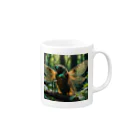 majimeの蝉の幼虫 Mug :right side of the handle